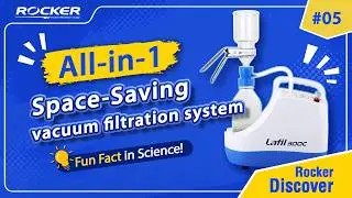 Rocker Discover // [ All in 1] Space-saving vacuum filtration system
