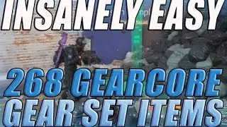 The Division - Super Easy 268 Gearscore Set Items! HVT's Bugged!