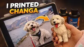 3D printing your pet from photo and make it real ✨