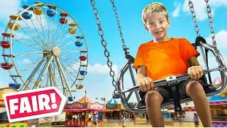 ROWDYROGAN and FAM, LAST to LEAVE THE FAIR WINS! (Challenge)
