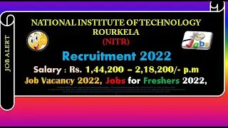 😍 Job vacancy 2022 :NITR Recruitment 2022|Freshers|Job News|Jobs|Job vacancy 2022|Latest Job👍☹️💕