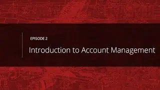 Introduction to Account Management