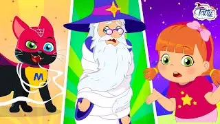 Magiczny portal i magiczny bajki. Kubikrubik przeniesiony do lochu. Podr&oacute;ż i mała czarodziejka Tatty