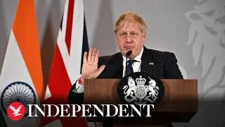 Watch again: Boris Johnson talks about Partygate and Ukraine after meeting Narendra Modi