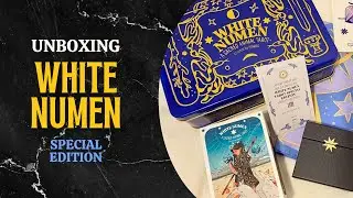 WHITE NUMEN TAROT SPECIAL EDITION de AlbaBG - Unboxing en Espa&ntilde;ol