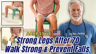 Mobility & Balance Movements to Prevent Falls 🪑 Leg Strengthening Exercises for Seniors