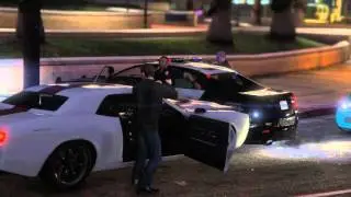 GTA V - Human Shield Cop