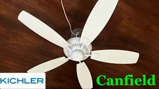 52&rdquo; Kichler Canfield ceiling fan