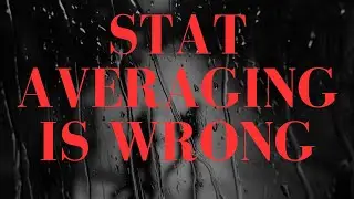 AOZ Argument Against Stat Averaging