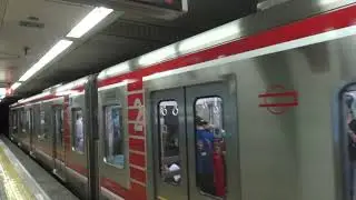 Osaka Subway 30000 Series (Mitsubishi IGBT-VVVF) - Depart Showacho (Midosuji Line) 大阪メトロ30000系/31系