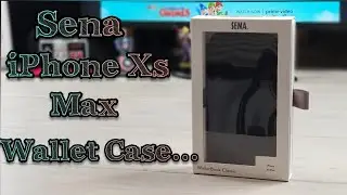 Sena Wallet Book Classic for iPhone Xs Max...