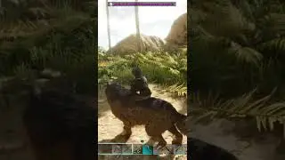 ark moment #funnymoment #gaming #ark #fail #scare #sceam