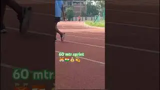 60 mtr sprint                                     Ambedkar stadium                         🏟🇳🇪💰💫#U.P