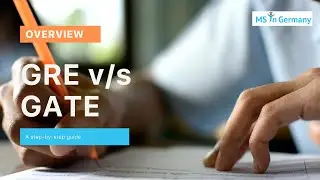 GRE v/s GATE - Which one to choose?  | Masters in Germany