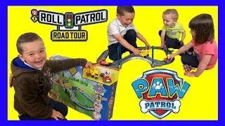 PAW PATROL Launch N Roll Adventure Bay LOOKOUT Tower Track Set!