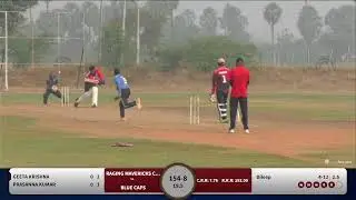 TRY SEASON 29 // BLUE CAPS Vs RAGING MAVERICKS CRICKET CLUB // SUPER LEAGUE // LIVE