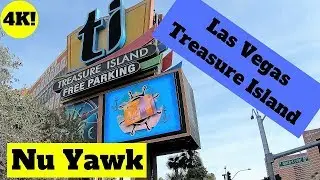 Las Vegas video tour of Treasure Island (TI) 4K