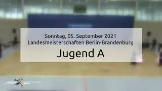 Landesmeisterschaft Berlin/Brandenburg Jugend A Standard - 05.09.2021