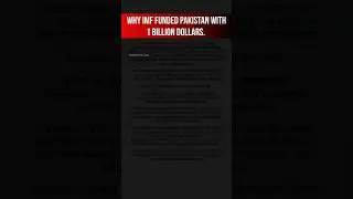 🔥🌍💣 WHY DID IMF GIVE $1 BILLION TO PAKISTAN?! 💸💥
