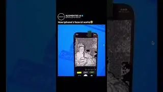 How iphone&rsquo;s face id works #iphone #tech #shorts #trending #viralvideo