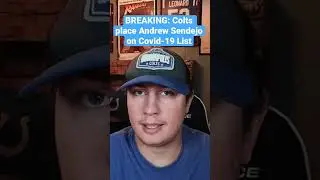 BREAKING: Colts place Andrew Sendejo on Covid-19 List
