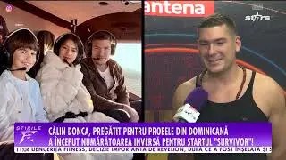 Călin Donca, pregătit pentru Survivor. Ce provocare îl sperie cel mai mult