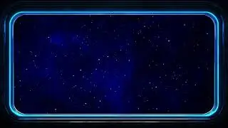 ✨ Spaceship Window | Watching The Stars Drift By | Ambient Space Music ( 10 Hours )
