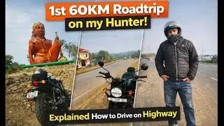 Delhi to Triveni Hanuman Mandir on Hunter 350 | Highway Ride Tutorial | Himanshu Kathayat