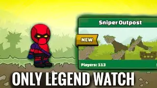 DA2 MINI MILITIA। SNIPER OUTPOST GAMEPLAY IN MINI MILITIA।