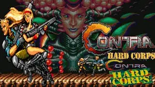 Contra: Hard Corps (魂斗羅 ザ・ハードコア) - Mega Drive Longplay - Ray Poward Playthrough (FULL GAME)