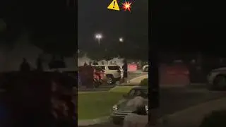 Camaro Swinging Wildly Around Meet Parking Lot!!#youtubeshorts #carcommunity #cars #carmeet #share