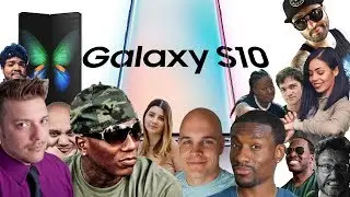 Samsung Galaxy S10 and Galaxy FOLD: YouTubers REACT!