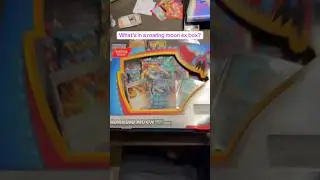 What&rsquo;s in a roaring moon EX box, let&rsquo;s find out! Pokemon boxes, should you buy them or not? #pokemon
