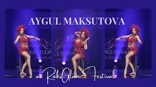 Aygul Maksutova performs Balady Ya Wad at RaksGlam Festival, Krakow