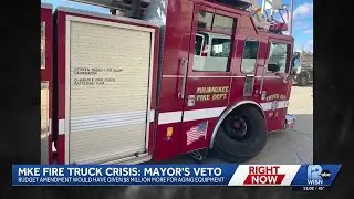 Milwaukee mayor vetoes $8 million budget amendment for city fire department