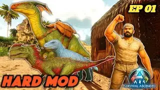 The Wild Parasaur Encounter! | ARK Ascended Day 01| Hindi #ark #arkascended