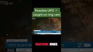 👻UFO Caught On Ring Cam Goes Viral Scary Comp