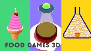 Food Games 3D All Levels Gameplay trailer (IOS,Android)