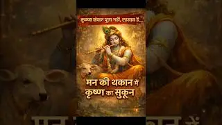 Krishna Bhakti | Devotional Shorts | Spiritual Wisdom | Calm Music | Krishna Quotes