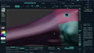 Titanopteryx Sculpting Retop Model