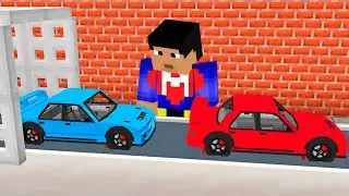 HICE UNA FÁBRICA DE COCHES EN MINECRAFT TROLL 😱