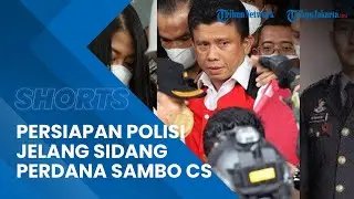 Persiapan Aparat dalam Skema Pengalihan Arus di Sekitar PN Jaksel Jelang Sidang Perdana Sambo Cs