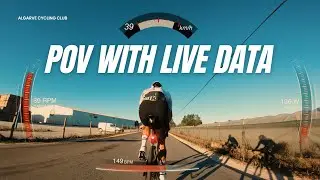 Road Cycling - How efficient is drafting? Garmin Virb 