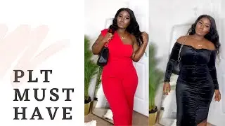 Pretty little thing try on haul thick girl