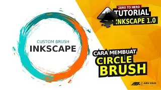 How to make a brush in inkscape / how to make a brush using inkscape