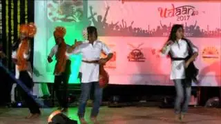 ADITYA PHARMACY COLLEGE STUDENT PERFORMED FUSION SONG IN ANNUAL FESTIVAL UDAAN 2017