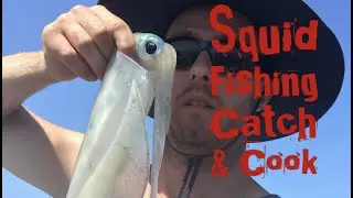 Squid fishing Catch and Cook | How To Catch Squid Western Australia