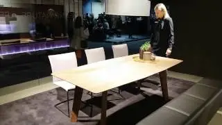DRAENERT: стол Fontana (Imm Cologne 2017-01-)