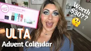 ULTA ADVENT CALENDAR 2021 - IS IT WORTH THE MONEY??!? - 12 DAYS OF BEAUTY - Budget Beauty
