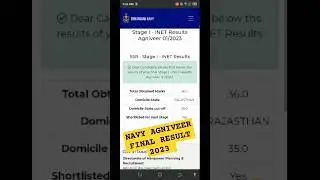 NAVY AGNIVEER SSR RESULT 2023 | Navy agniveer final result 2023 | navy mr final result 2023 😂😱💯😂